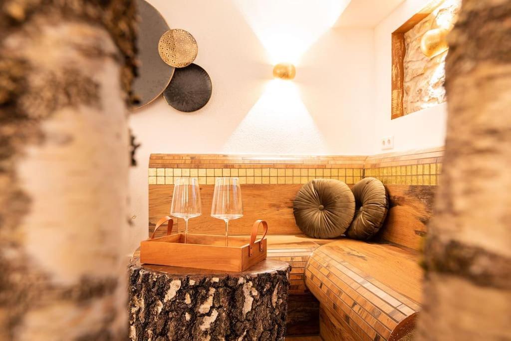 Chalet Vitaspa - Whirlpool & Sauna Privatspa Pegnitz Exterior foto